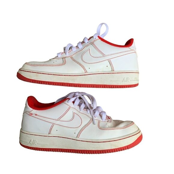 Rare Nike Air Force 1 Low University Red Size 7 - Picture 3 of 8